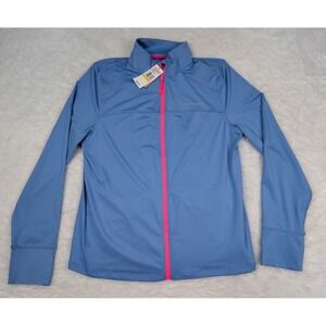 Vineyard Vines Performance Full Zip Jacket Women's M Newport Blue/Pink NWT